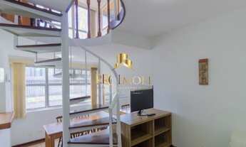 Imagem 4: Apto Duplex, 1 dormitório suíte, 1 vaga, 48,00m² útil, 2 banheiros. Ao lado do Hospital S