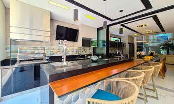 Imagem 7: Excelente casa de alto padrão à venda no módulo 17 da Riviera de São Lourenço SP no entorn