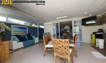 Imagem 6: Apartamento térreo finamente decorado à venda no módulo 7 da Riviera de São Lourenço SP