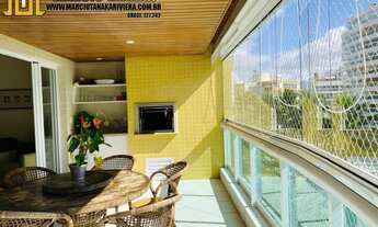 Imagem 6: Apartamento pé na areia com 4 dormitórios e quadra de tênis à venda no módulo 8 da Riviera