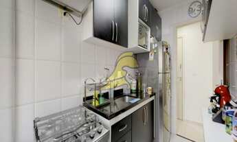 Imagem 6: LINDO APARTAMENTO À VENDA 55,00 M² ENSOLARADO SEMI-MOBILIADO 2 DORMITÓRIOS LAZER 1 VAGA CO