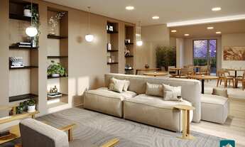 Imagem 2: Alto Chacara. Apto 2 dormitórios terraço e vaga moto, 43m². Sul, Chacara Santo Antonio, Al