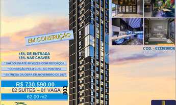 Imagem: Apartamentos de 2 suítes,1 vaga, a VENDA