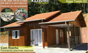 Imagem 1: Sítio a VENDA, com casa a beira de riacho, em Nova Trento Distância da cidade de 13Km, de