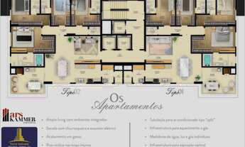 Imagem 3: Apartamentos a venda, THIESEN Residence. em Meia Praia Itapema SC Esta a 120 Metros do Ma