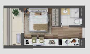 Imagem 6: STUDIO RESIDENCIAL em São Paulo - SP, Santo Amaro