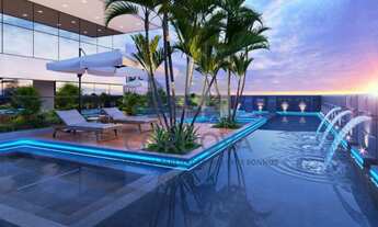 Imagem 6: Apartamento amplo com 4 suítes distribuídos em 193,42 m2, vista mar