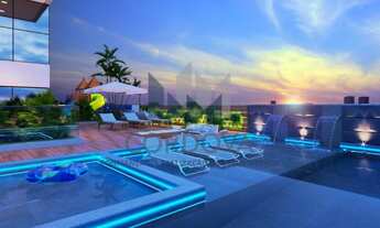 Imagem 7: Apartamento amplo com 4 suítes distribuídos em 193,42 m2, vista mar