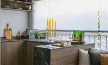 Imagem 5: Condomínio Living One, Barra Funda. Apartamento com 90m² Dois dormitórios, banheiro social