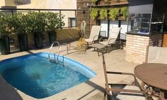 Imagem 2: Cobertura à venda no Brooklin Paulista com 3 quartos, 1 suíte, 2 salas, 4 banheiros, 3 vag