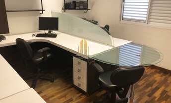 Imagem 2: Imóvel comercial, alto da lapa, 134m 4 dormes 2 salas 2 vagas com recepção, semi mobiliad