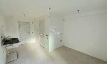 Imagem 4: Condomínio My One Estação Brooklin. Studio com 26m² 1 Dormitório, 1 banheiro com Sacada