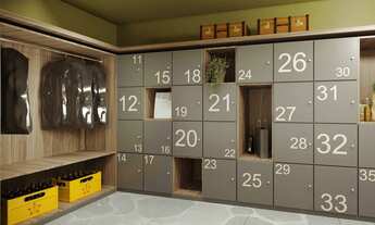 Imagem 4: Apartamento á venda noBrooklin com 68.24m² 2 dormitórios 3 banheiros 1 vaga