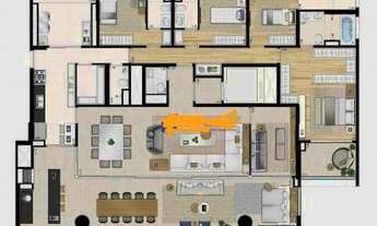 Imagem 2: Apartamento no Condomínio Altto Vila Madalena no Sumarezinho com 275m² 4 dormitorios 2 suí