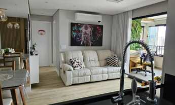 Imagem 2: Apartamento no Condomínio Piscine Station Resort II no Brás com 72m² 2 dormitórios 2 banhe