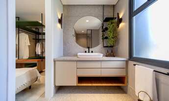 Imagem 2: Apartamento no Condomínio La Casa Brooklin em Itaim Bibi com 68m² 1 suíte 1 banheiro 1 vag