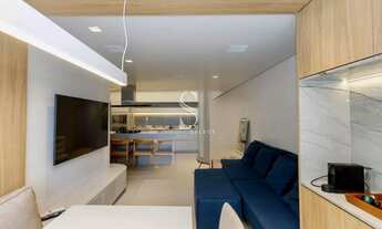 Imagem 4: Condomínio Code Campo Belo - apartamento mobiliado de 72m2 com 2 quartos, sendo 1 suite, 2