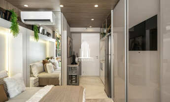 Imagem 5: Apartamentos à Venda no Level Brooklin Santo Amaro - São Paulo - SP, Com 1 Quarto e 1 Vaga