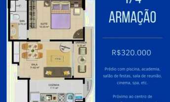 Imagem 6: Apartamento 1/4 Novíssimo em Jardim Armação - Ótimo Investimento!