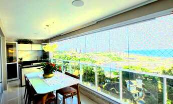 Imagem 2: Apartamento de Luxo à Venda em Salvador-BA 4 Quartos, 3 Suítes, Vista Mar Condomínio Clu
