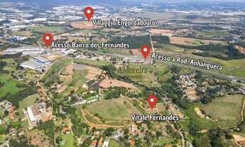 Imagem 1: Terreno de 384m² em condomínio à venda em Jundiaí-SP, Bairro dos Fernandes: excelente opor