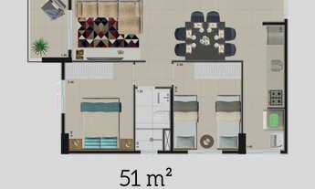 Imagem 5: Edifício MIX TOWER TATUAPÉ em São Paulo/SP no Tatuapé