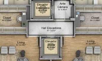 Imagem 5: RIOMAGGIORE RESIDENCE em Balneário Camboriú/SC no Pioneiros - Apartamento à Venda com 4 Su