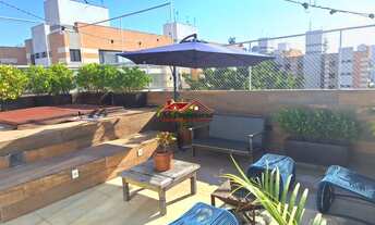 Imagem 5: Cobertura de alto padrão em São Paulo-SP, 3 quartos, 3 suítes, 2 salas, 5 banheiros, 3 vag