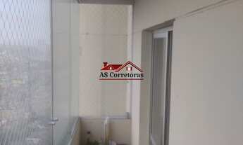 Imagem 2: Apartamento com 2 vagas de garagem à venda em Osasco-SP, Bairro Bussocaba: 2 quartos, 1 sa