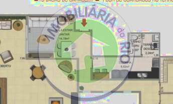 Imagem 3: Cobertura de 172m², 2 quartos no condomínio Residencial Assis - Recreio dos Bandeirantes