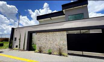 Imagem 2: Sobrado à venda em Trindade-GO, Residencial Monte Cristo: 4 quartos, 3 suítes, 3 salas, 5