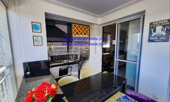 Imagem 7: Butanta-Reserva Mairare - Apto com 3 dorms1 suíte, sala varanda gourmet lazer - R$ 1.100.0