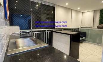 Imagem 5: Morumbi lindo Apto com 110mts 3 dorms , 01 suíte, armários, varanda gourmet - lazer- ven