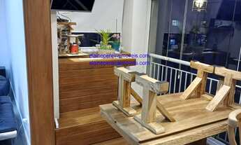 Imagem 7: Excelente apto Condomínio Mairarê, 100m2, 2suites, varanda gourmet 2 vagas - lazer R$ 840