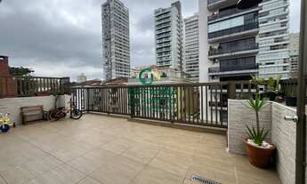 Imagem 4: COBERTURA À VENDA- PREDIO 3 ANDARES- 3 DORMITÓRIOS C/ 1 SUÍTE- 3 BANHEIROS- 124m²- R$ 660