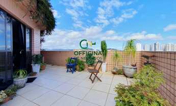 Imagem 3: COBERTURA À VENDA-2 DORMITÓRIOS C/ 2 SUÍTES- 2 SALAS- 4 BANHEIROS- 2 VAGAS- 139,60m²- R$ 6