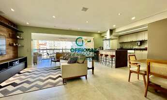 Imagem 5: APARTAMENTO À VENDA- PORTEIRA FECHADA- 3 DORMITÓRIOS SENDO 3 SUITES- 2 VAGAS- 144m² -R$ 2