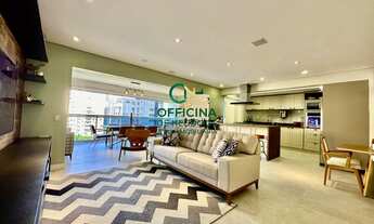 Imagem 6: APARTAMENTO À VENDA- PORTEIRA FECHADA- 3 DORMITÓRIOS SENDO 3 SUITES- 2 VAGAS- 144m² -R$ 2