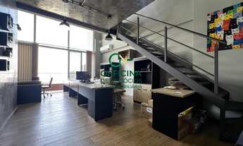 Imagem 2: SALA COMERCIAL DUPLEX À VENDA - MOBILIADA - 2 SALAS - 2 BANHEIROS - 2 VAGAS - 70m² - R$650