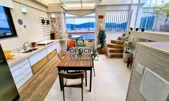 Imagem 5: COBERTURA DUPLEX À VENDA- VISTA MAR- 3 DORMITÓRIOS C/ 2 SUÍTES- 3 SALAS- 4 BANHEIROS- 3 VA