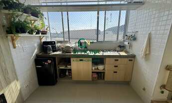 Imagem 5: Apartamento à Venda em Santos-SP, no Bairro José Menino, PORTEIRA FECHADA, com 1 Quarto, 1