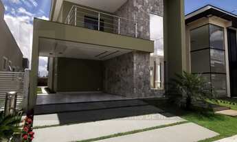 Imagem 2: CASAL IMÓVEIS VENDE CASA NO CONDOMÍNIO JARDINS DO LAGO 4 SUÍTES PISCINA ADULTO E INFANTIL