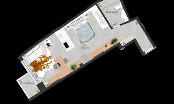 Imagem 3: STUDIO RESIDENCIAL em Rio de Janeiro - RJ, Glória