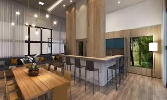 Imagem 5: O apartamento possui 73 metros quadrados com 2 dormitórios 1 suíte, sala, cozinha, área de