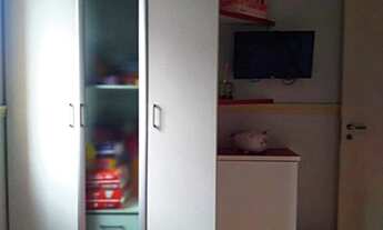 Imagem 6: Apartamento com 61 metros, 3 dormitórios com armários sendo 1 suíte, sala com varanda, coz