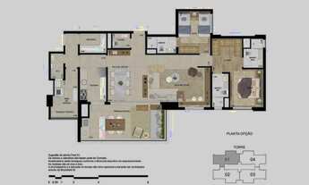 Imagem 6: APARTAMENTO À VENDA COM 3 SUÍTES, 132 METROS E 2 VAGAS - BROOKLIN - SÃO PAULO/SP