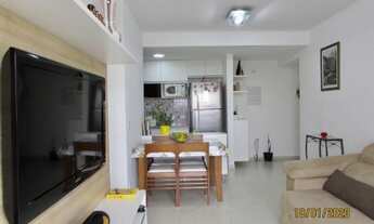 Imagem 3: O apartamento possui 62 metros quadrados, 2 dormitórios , sala, cozinha, banheiro e área