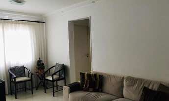 Imagem 2: O apartamento possui 63 metros quadrados com 2 dormitórios, 1 banheiro, área de serviço e