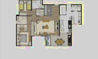 Imagem 7: APARTAMENTO COM 3 DORMITÓRIOS (1 SUÍTE) À VENDA, 105 METROS E 2 VAGAS - IPIRANGA - SÃO PAU