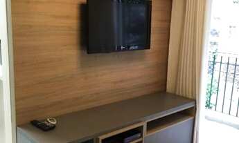 Imagem 7: O apartamento possui 64 metros quadrados com 2 dormitórios, sala com 2 ambientes, área de